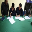 Penandatanganan Bersama SK Radius PA- PN Dumai